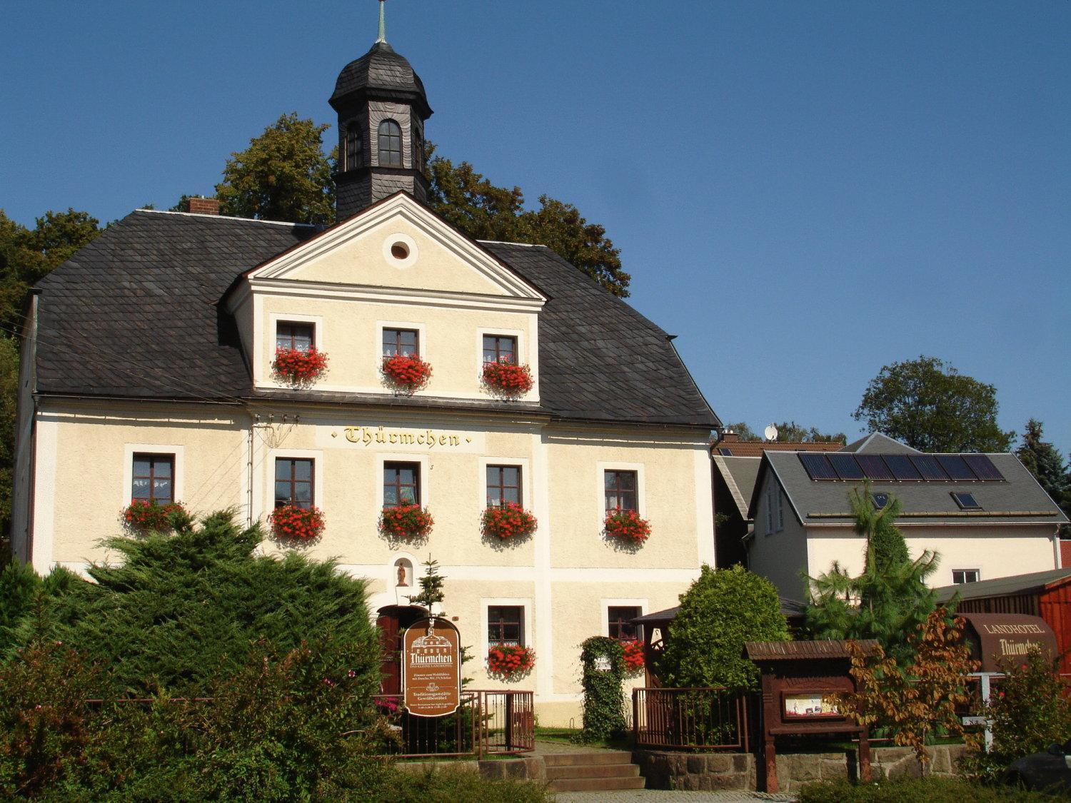 Landhotel Thuermchen Schirgiswalde-Kirschau Zewnętrze zdjęcie